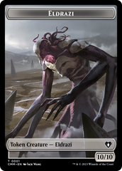 Eldrazi // Phyrexian Germ Double-Sided Token [Commander Masters Tokens] | Arkham Games and Comics