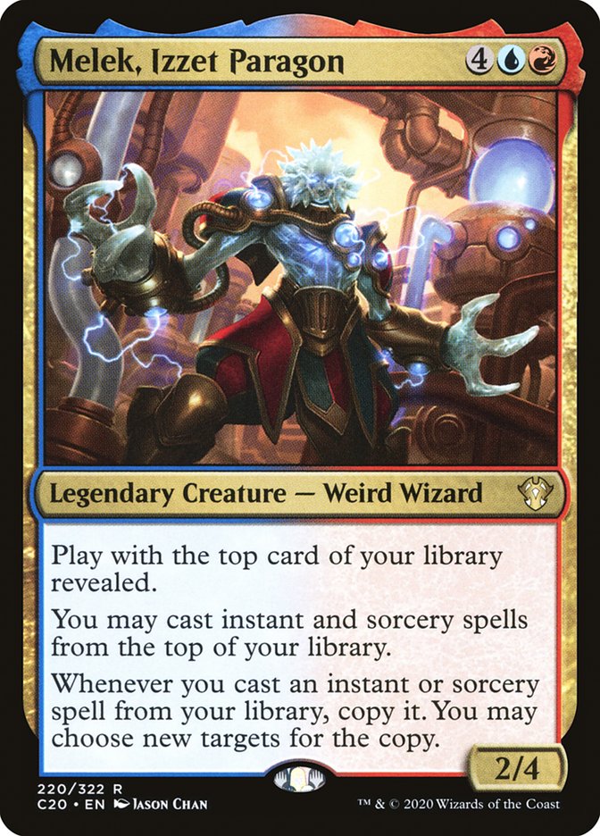 Melek, Izzet Paragon [Commander 2020] | Arkham Games and Comics