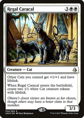 Regal Caracal [Amonkhet Promos] | Arkham Games and Comics