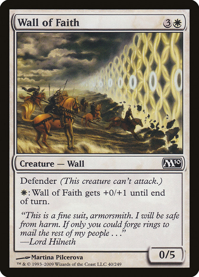 Wall of Faith [Magic 2010] | Arkham Games and Comics