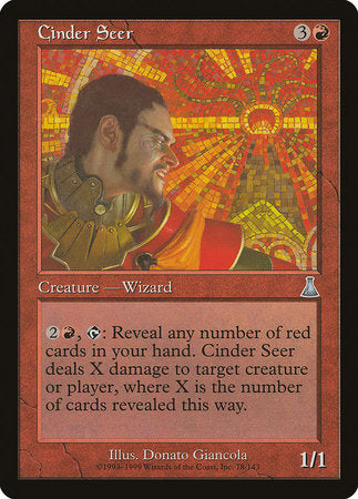 Cinder Seer [Urza's Destiny] | Arkham Games and Comics