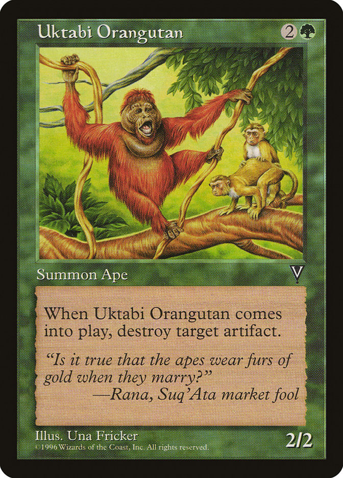 Uktabi Orangutan [Visions] | Arkham Games and Comics