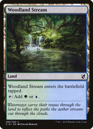 Woodland Stream [Commander 2019] | Arkham Games and Comics