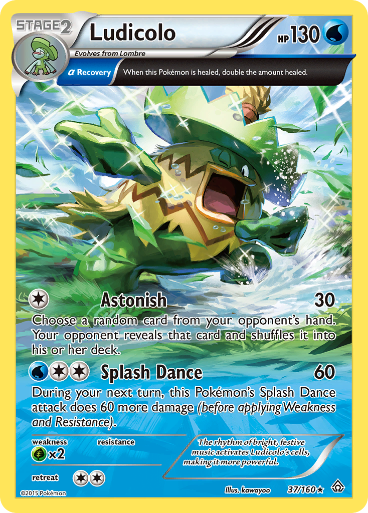 Ludicolo (37/160) [XY: Primal Clash] | Arkham Games and Comics