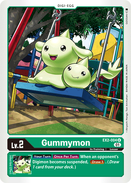 Gummymon [EX2-004] [Digital Hazard] | Arkham Games and Comics