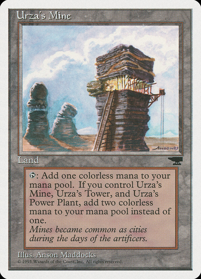 Urza's Mine (Sky Background) [Chronicles] | Arkham Games and Comics