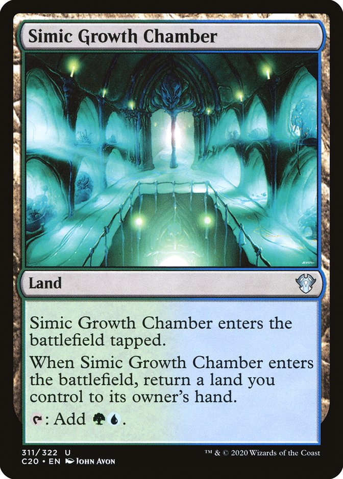 Simic Growth Chamber [Commander 2020] | Arkham Games and Comics