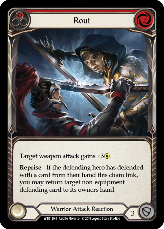 Rout [WTR120-S] (Welcome to Rathe)  Alpha Print Normal | Arkham Games and Comics