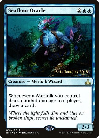 Seafloor Oracle [Rivals of Ixalan Promos] | Arkham Games and Comics