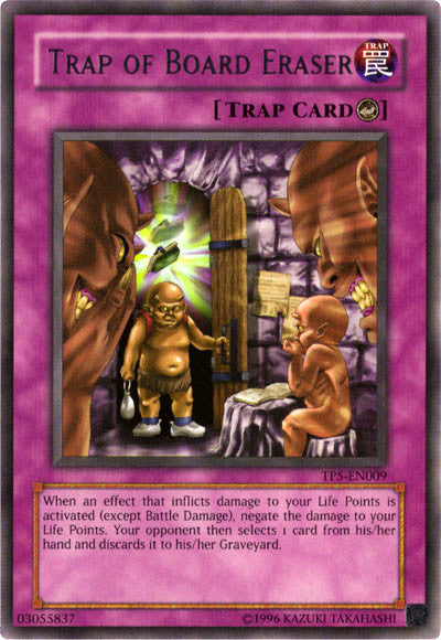 Trap of Board Eraser [TP5-EN009] Rare | Arkham Games and Comics