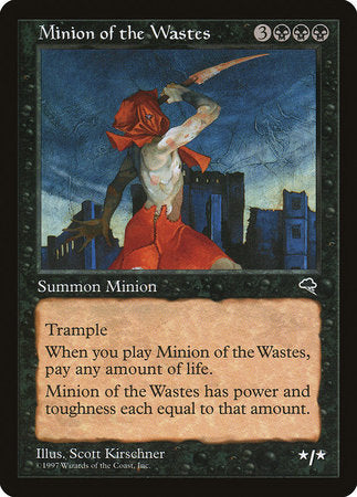 Minion of the Wastes [Tempest] | Arkham Games and Comics
