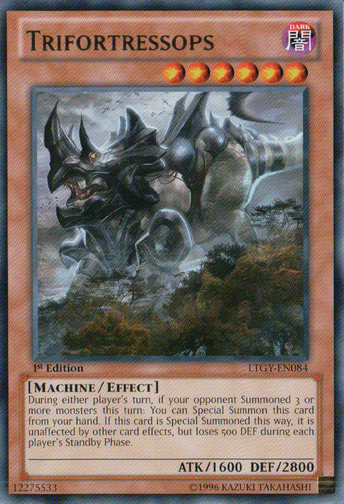 Trifortressops [LTGY-EN084] Rare | Arkham Games and Comics