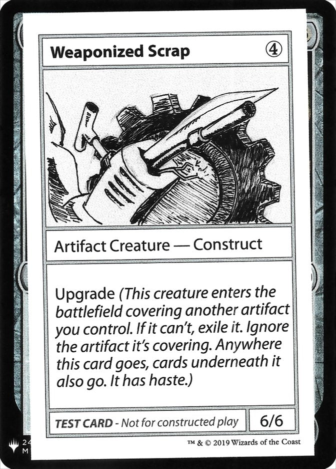 Weaponized Scrap [Mystery Booster Playtest Cards] | Arkham Games and Comics