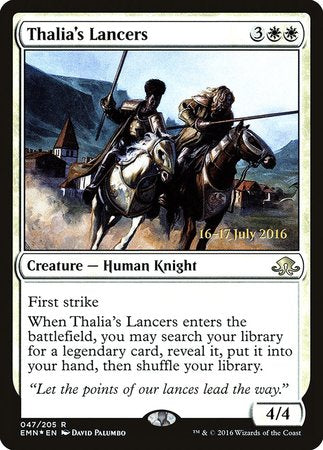 Thalia's Lancers [Eldritch Moon Promos] | Arkham Games and Comics