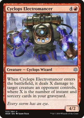 Cyclops Electromancer [War of the Spark] | Arkham Games and Comics