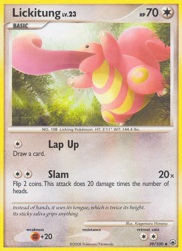 Lickitung (39/100) [Diamond & Pearl: Majestic Dawn] | Arkham Games and Comics