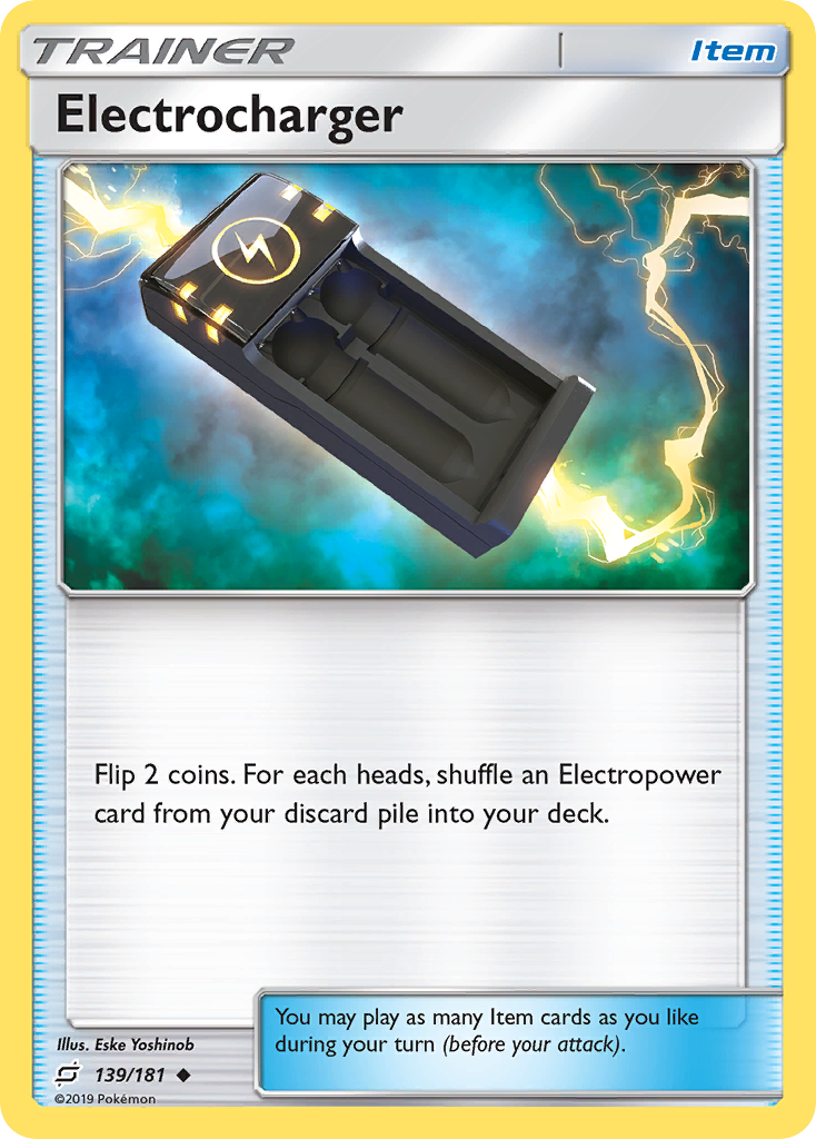 Electrocharger (139/181) [Sun & Moon: Team Up] | Arkham Games and Comics