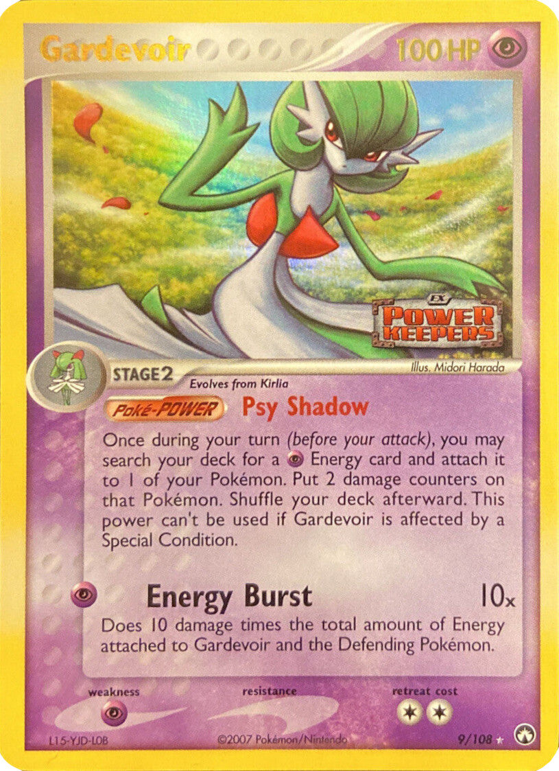 Gardevoir (9/108) (Stamped) [EX: Power Keepers] | Arkham Games and Comics