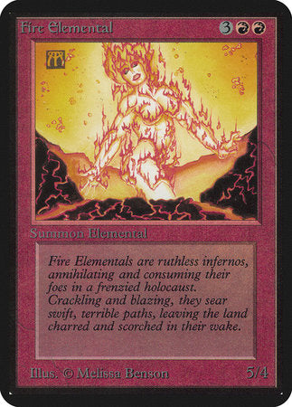 Fire Elemental [Limited Edition Alpha] | Arkham Games and Comics