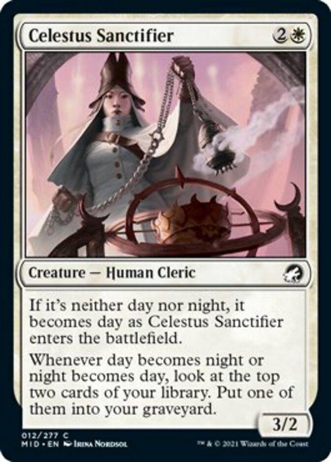 Celestus Sanctifier [Innistrad: Midnight Hunt] | Arkham Games and Comics