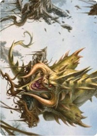 Canopy Baloth Art Card [Zendikar Rising Art Series] | Arkham Games and Comics