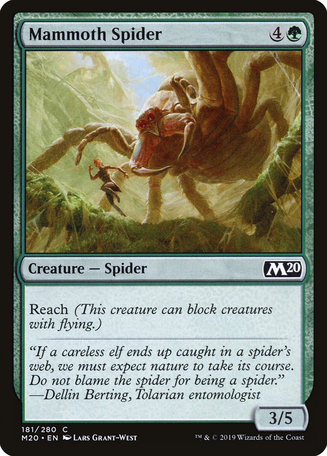 Mammoth Spider [Core Set 2020] | Arkham Games and Comics