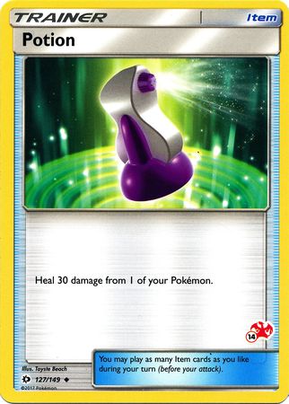 Potion (127/149) (Charizard Stamp #14) [Battle Academy 2020] | Arkham Games and Comics