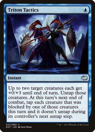 Triton Tactics [Duel Decks: Merfolk vs. Goblins] | Arkham Games and Comics