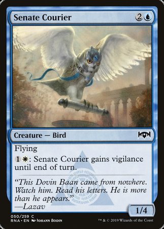 Senate Courier [Ravnica Allegiance] | Arkham Games and Comics