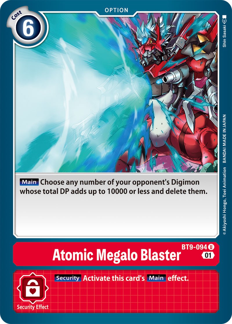 Atomic Megalo Blaster [BT9-094] [X Record] | Arkham Games and Comics