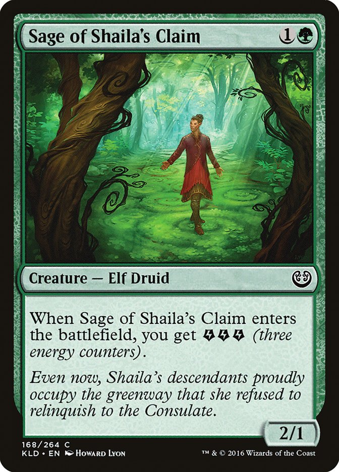 Sage of Shaila's Claim [Kaladesh] | Arkham Games and Comics