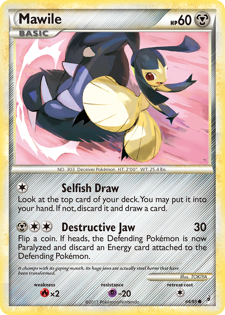 Mawile (64/95) [HeartGold & SoulSilver: Call of Legends] | Arkham Games and Comics