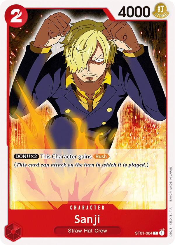 Sanji [Starter Deck: Straw Hat Crew] | Arkham Games and Comics