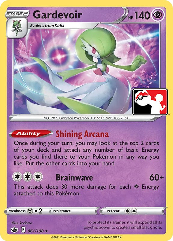 Gardevoir (061/198) [Prize Pack Series One] | Arkham Games and Comics