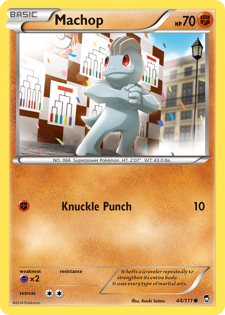 Machop (44/111) [XY: Furious Fists] | Arkham Games and Comics