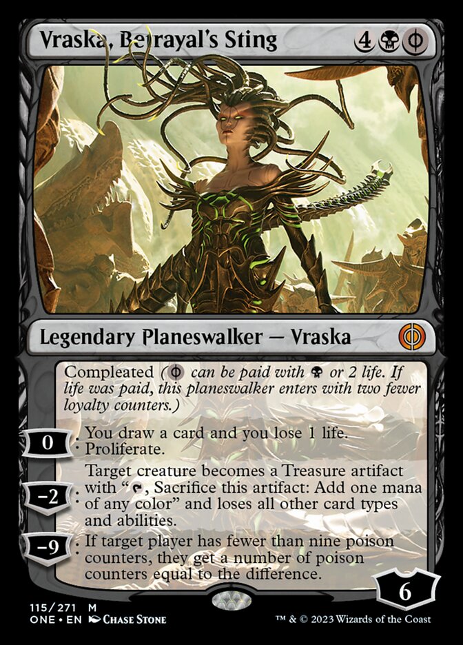 Vraska, Betrayal's Sting [Phyrexia: All Will Be One] | Arkham Games and Comics