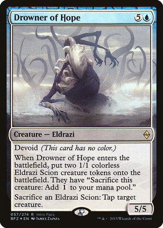 Drowner of Hope [Battle for Zendikar Promos] | Arkham Games and Comics