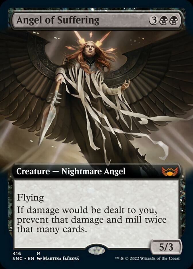 Angel of Suffering (Extended Art) [Streets of New Capenna] | Arkham Games and Comics