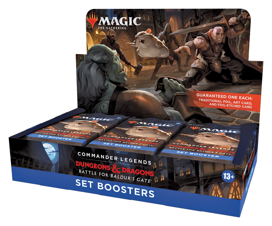 Commander Legends: Battle for Baldur's Gate - Set Booster Display | Arkham Games and Comics