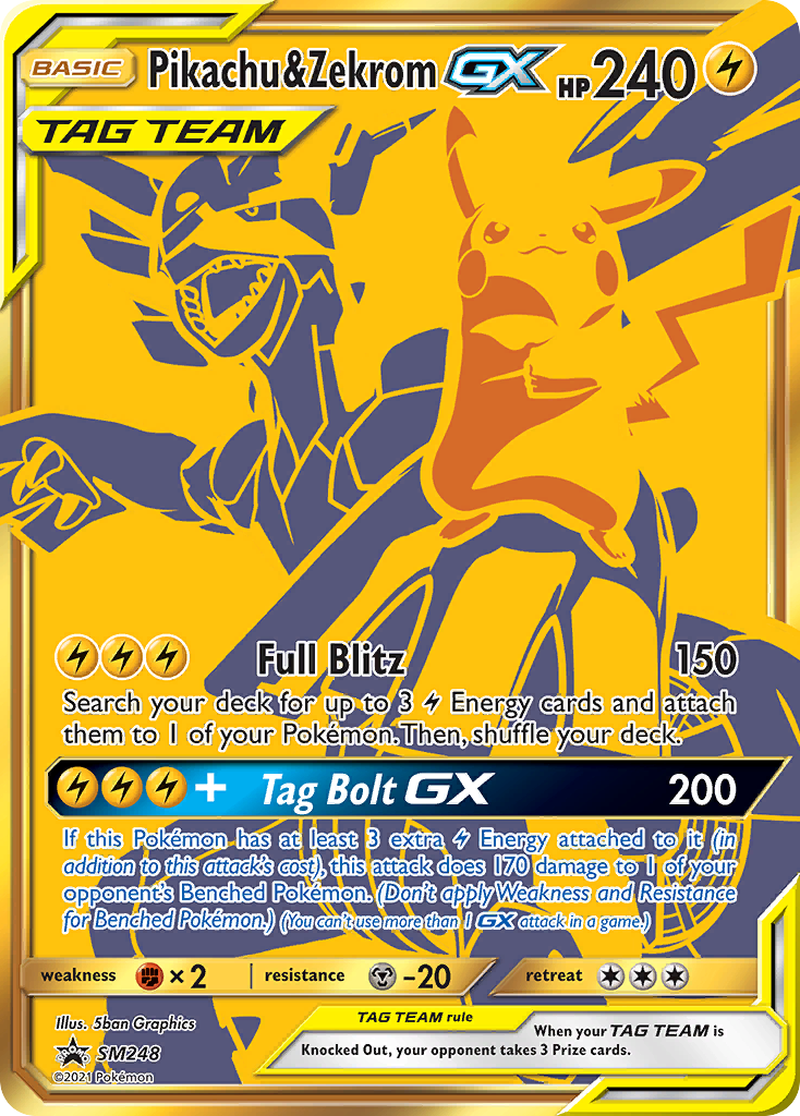 Pikachu & Zekrom GX (SM248) [Sun & Moon: Black Star Promos] | Arkham Games and Comics