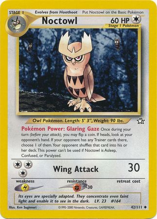 Noctowl (42/111) [Neo Genesis Unlimited] | Arkham Games and Comics