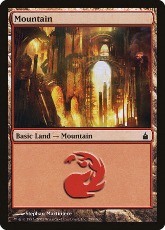 Mountain (299) [Ravnica: City of Guilds] | Arkham Games and Comics