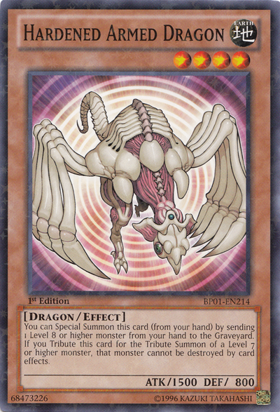 Hardened Armed Dragon [BP01-EN214] Starfoil Rare | Arkham Games and Comics