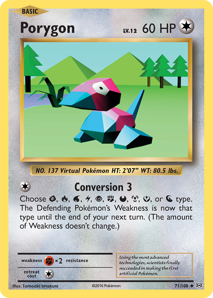 Porygon (71/108) [XY: Evolutions] | Arkham Games and Comics