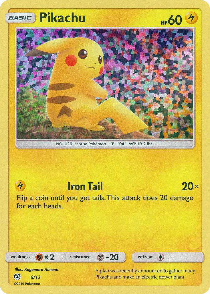 Pikachu (6/12) [McDonald's Promos: 2019 Collection] | Arkham Games and Comics