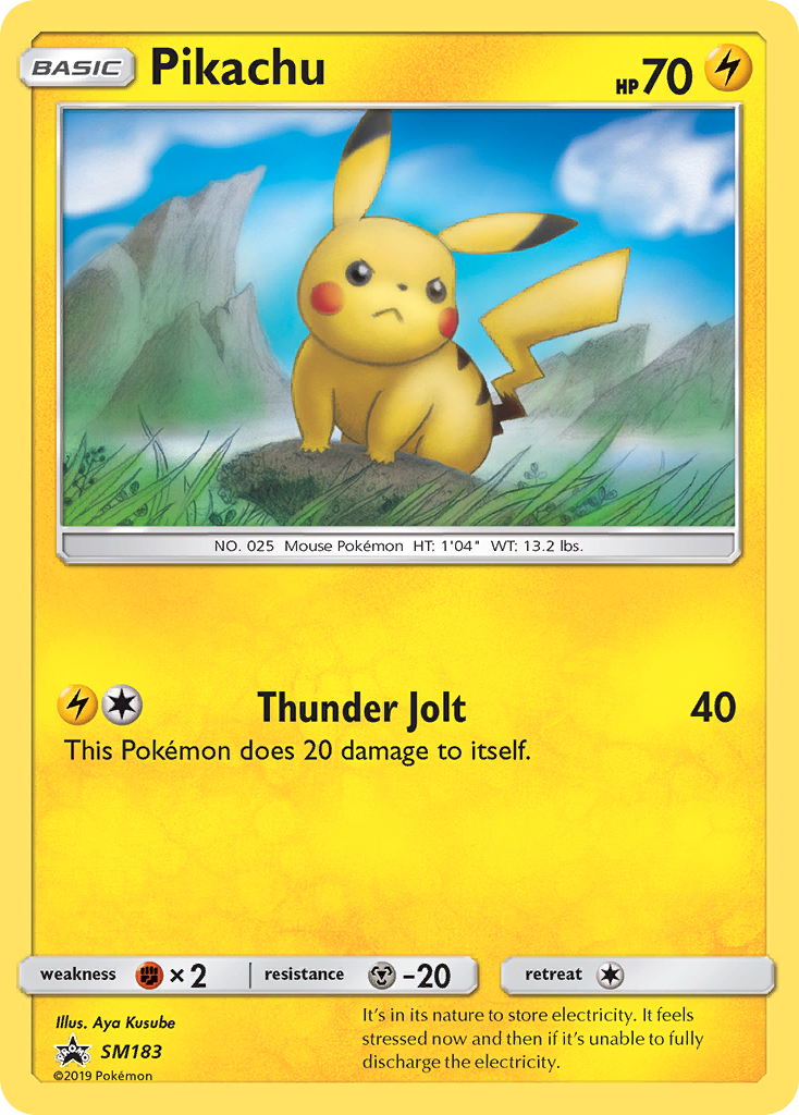 Pikachu (SM183) [Sun & Moon: Black Star Promos] | Arkham Games and Comics