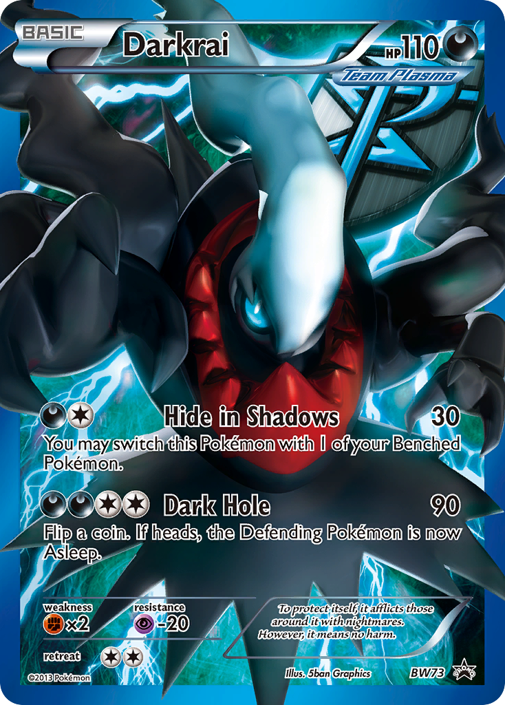 Darkrai (BW73) (Jumbo Card) [Black & White: Black Star Promos] | Arkham Games and Comics
