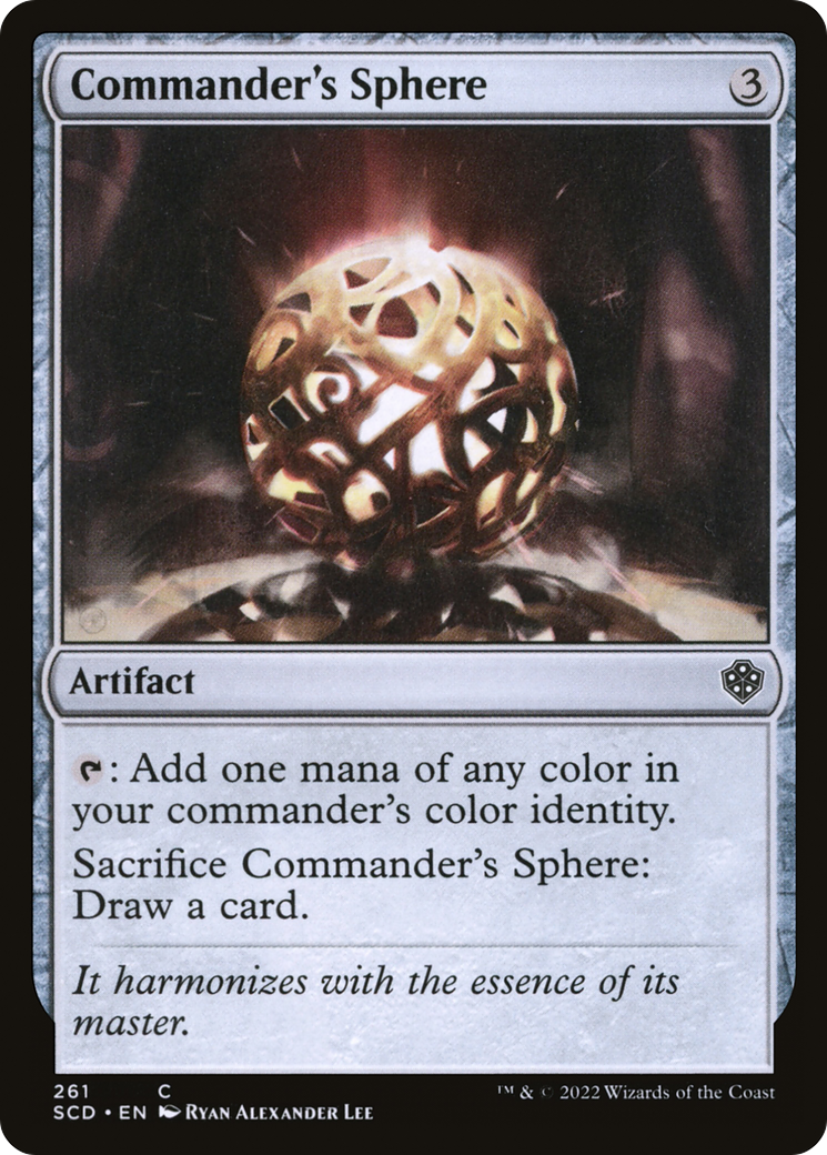 Commander's Sphere [Starter Commander Decks] | Arkham Games and Comics
