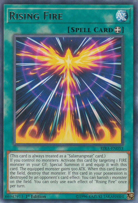 Rising Fire [RIRA-EN053] Rare | Arkham Games and Comics