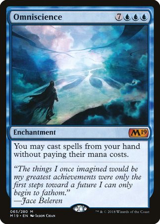 Omniscience [Core Set 2019] | Arkham Games and Comics